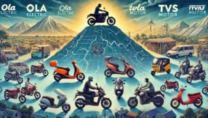 OLA ELECTRIC, TVS MOTORS, BAJAJ AUTU Competitive Landscape
