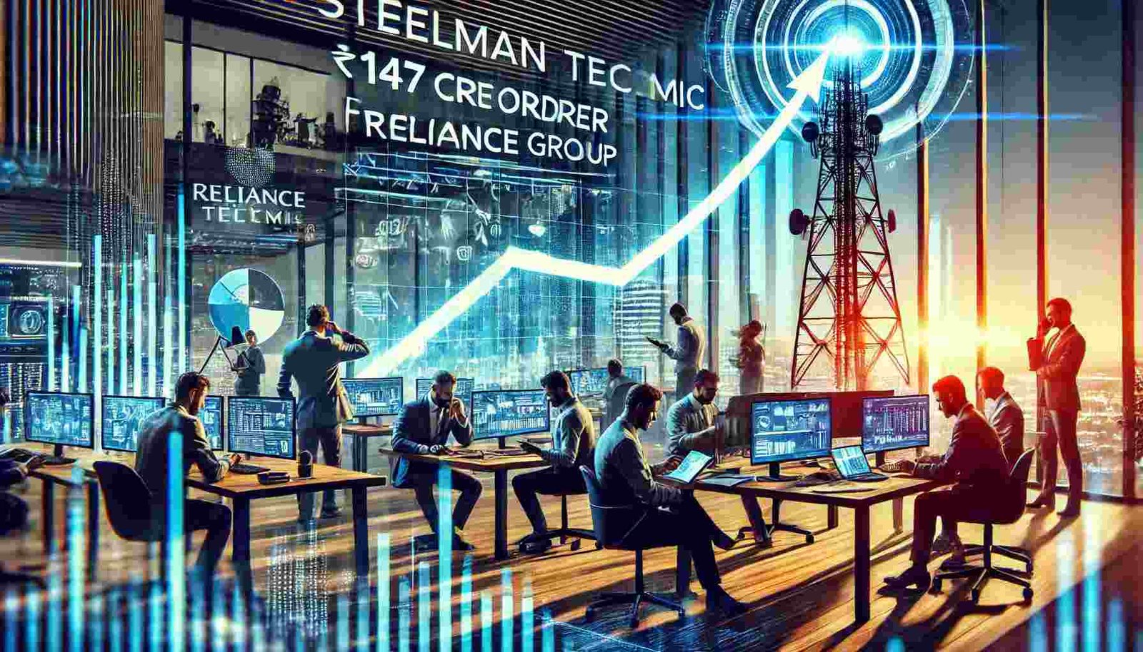 Steelman Telecom ₹147 Crore order from Reliance Group